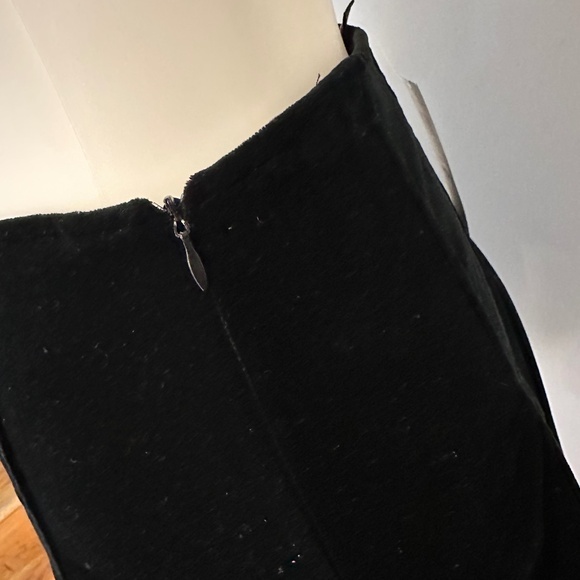 Context Velvet Black Skirt - Size 6 - NEW‎ With Tags. - Picture 3 of 11
